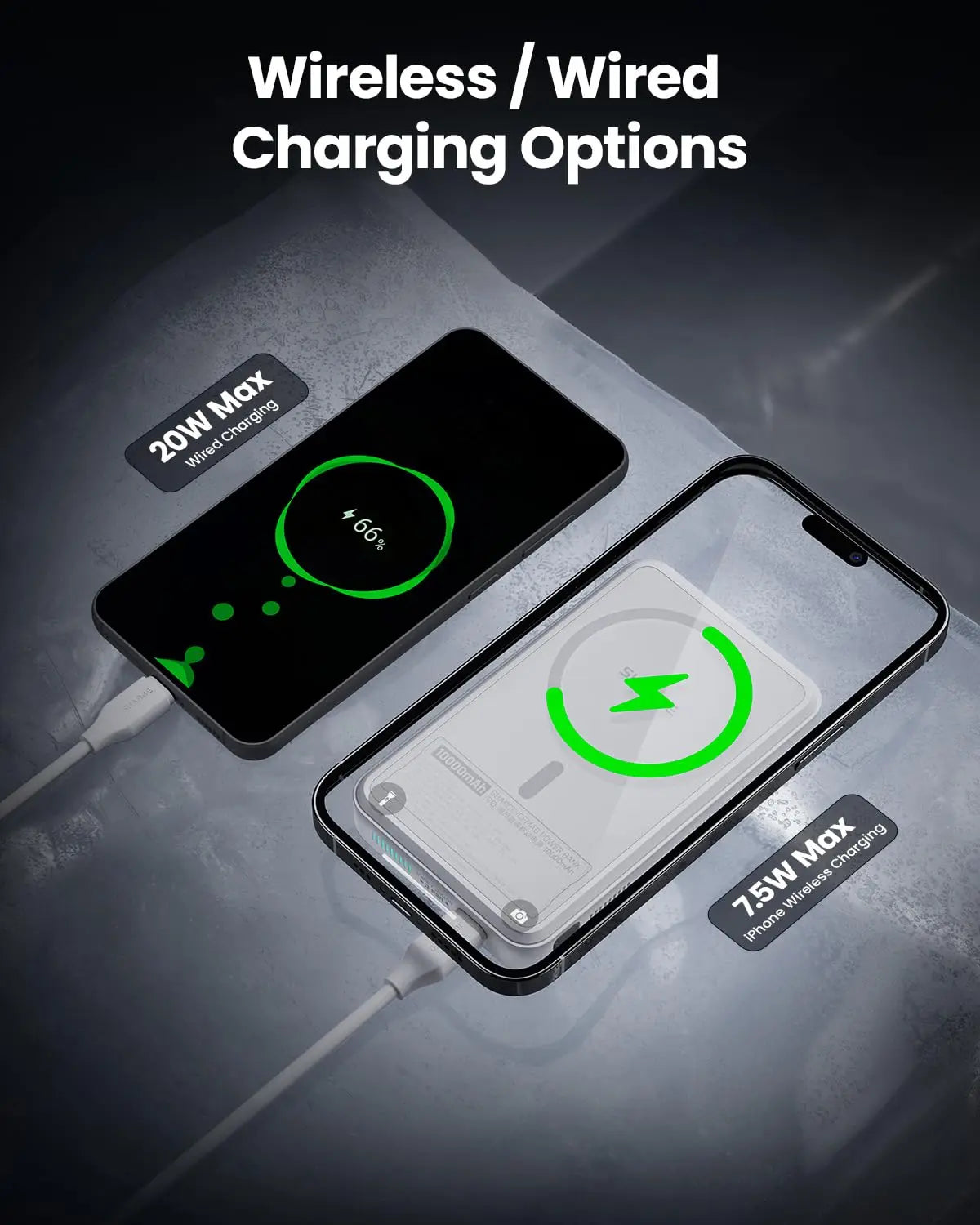 SHARGE ICEMAG 10000mAh Magnetic Wireless Charger