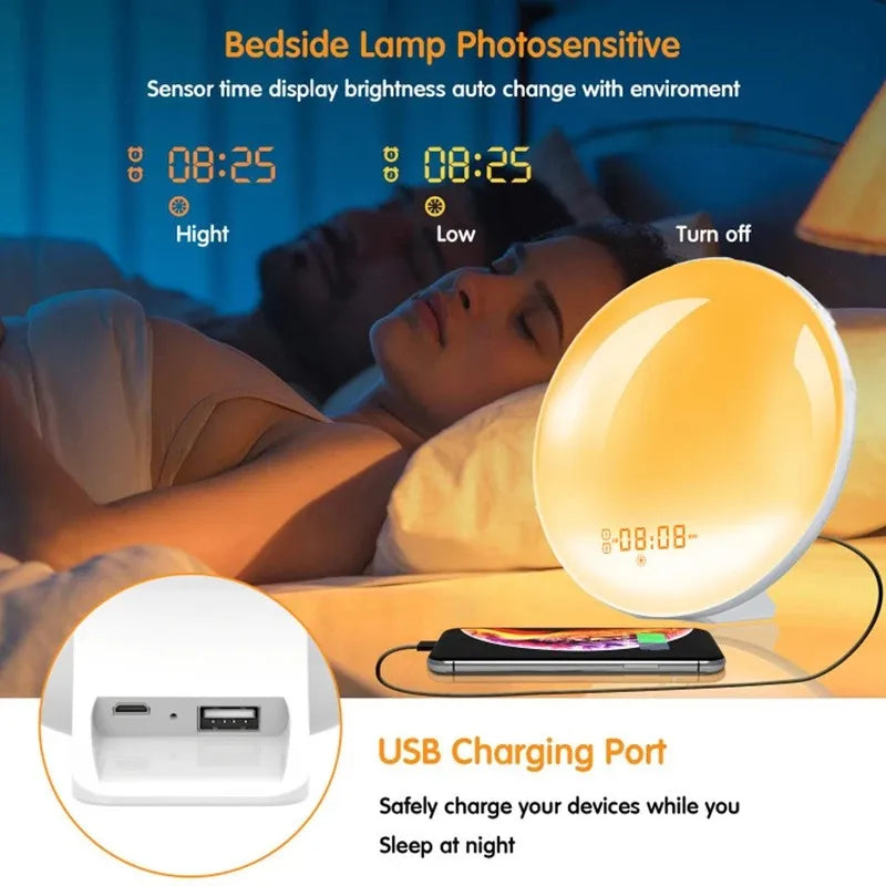 Sunrise and Sunset Simulation Alarm Clock