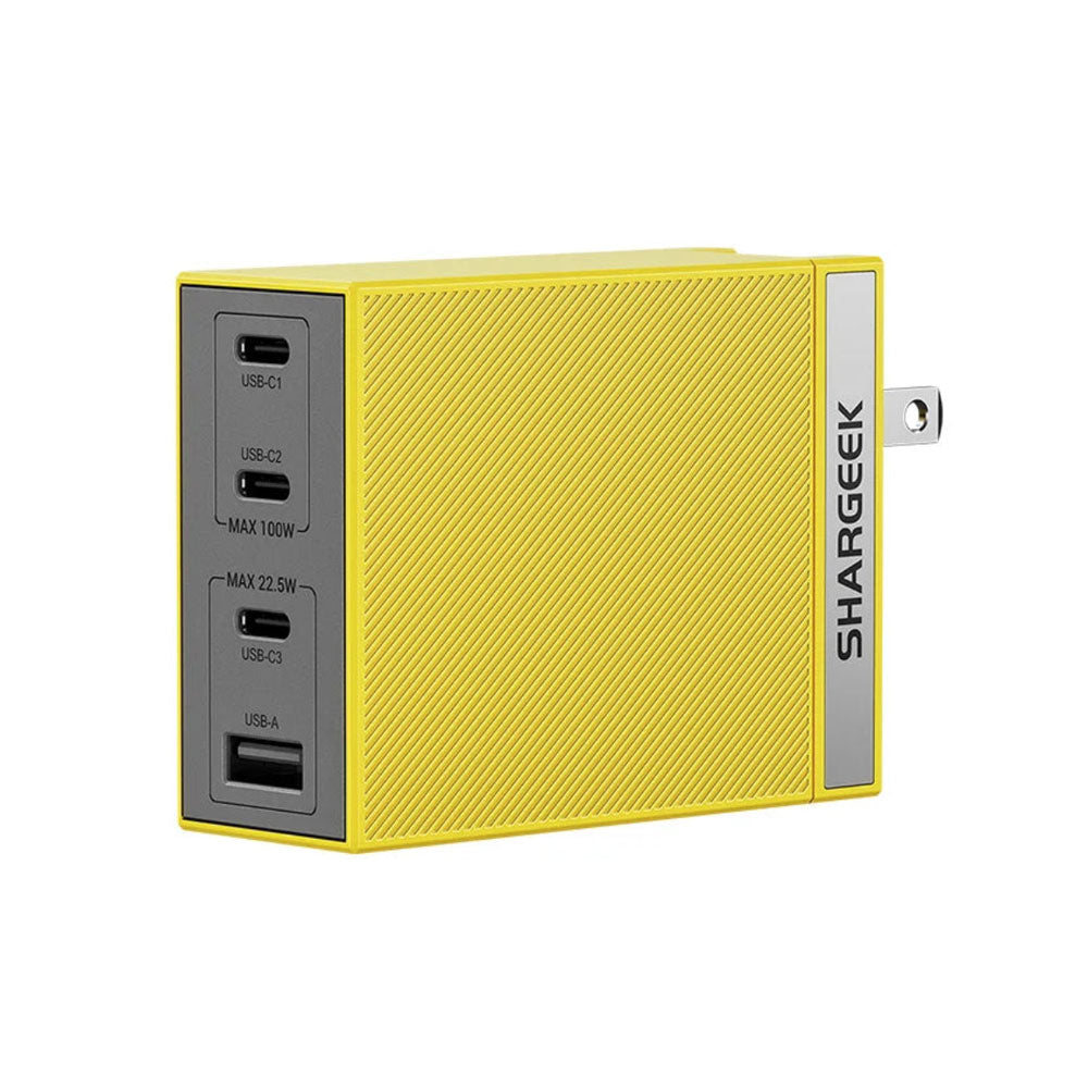 SHARGE 100W Pro Quick Charge GaN Charger (PLUG TYPE A/B)