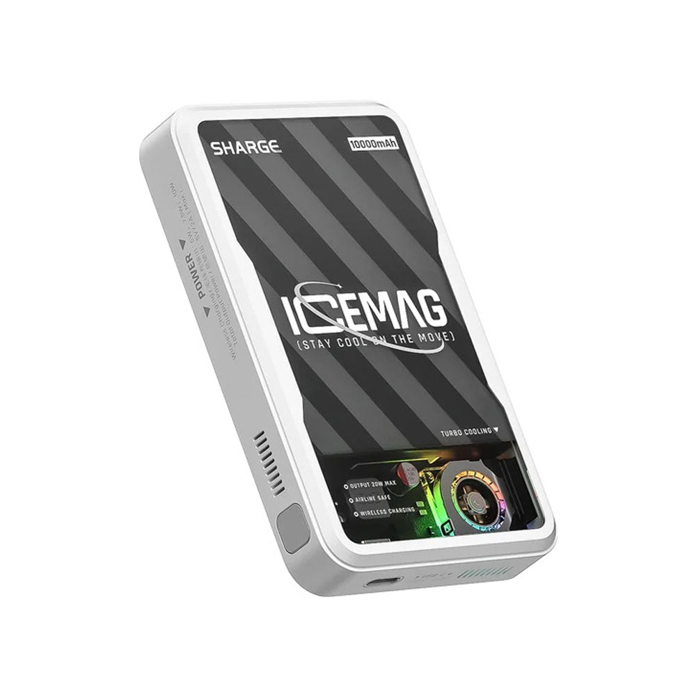 SHARGE ICEMAG 10000mAh Magnetic Wireless Charger